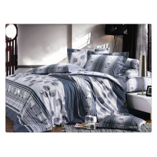 100% cotton 40s 128*68 pigment printing luxury bed sheet